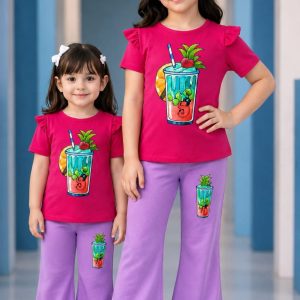 BABY SET- গোলাপি কালার
