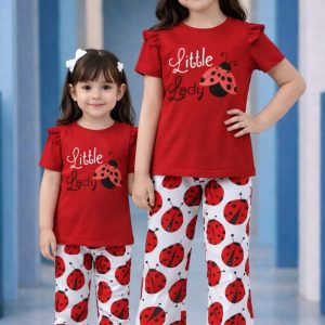 BABY SET- লাল কালার